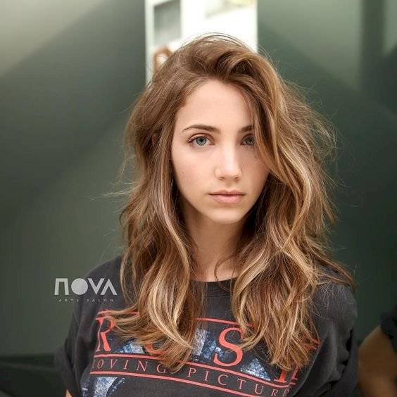 corte de cabello en capas