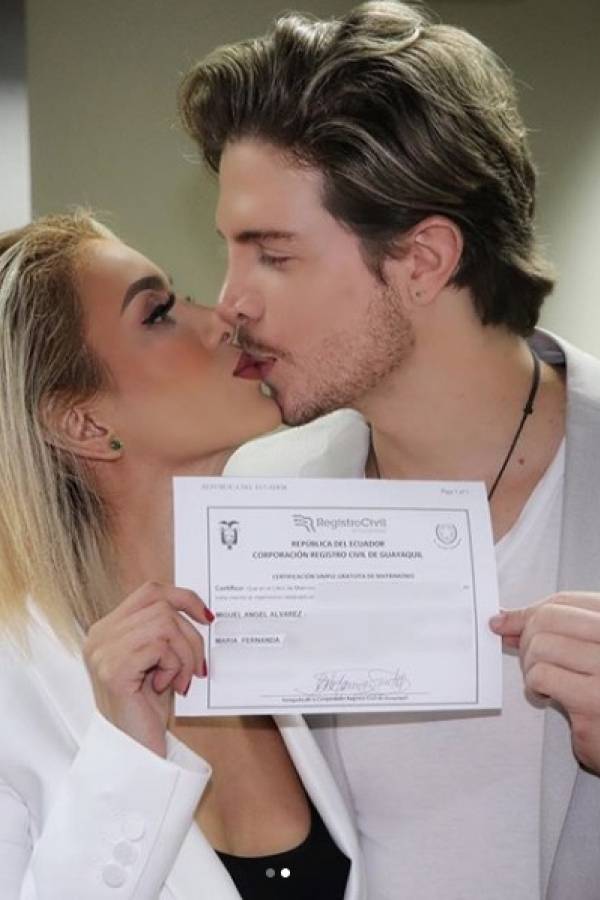 María Fernanda Ríos se casó con "Thor"