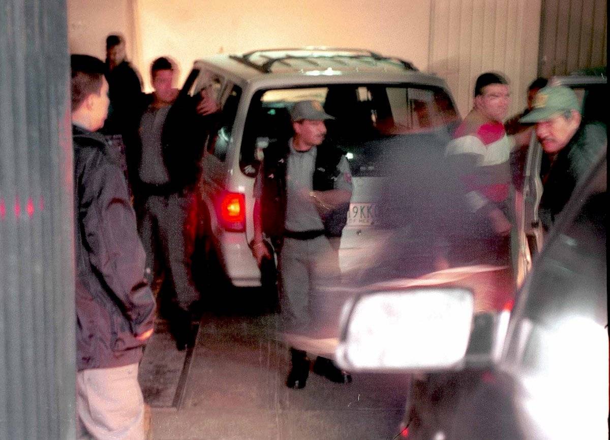 Llegada a la Ciudad de México de los custodios implicados en la fuga del penal de Puente Grande de Joaquín "El Chapo" Guzman, en Jalisco