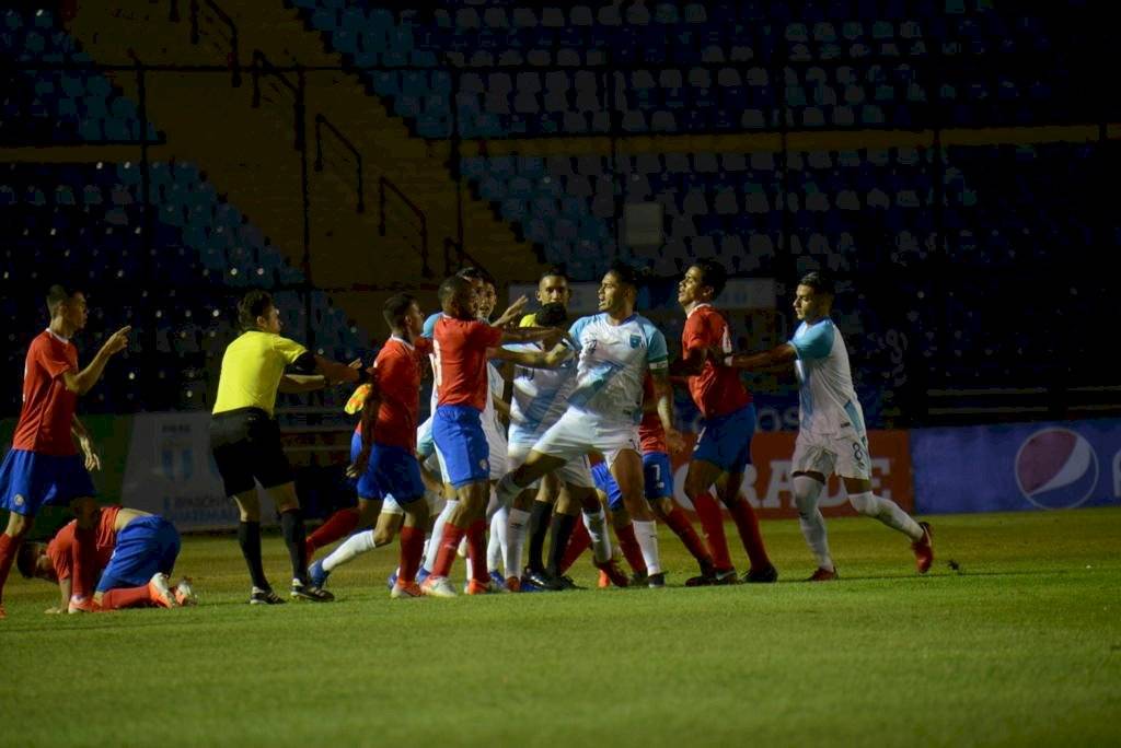Conato de bronca en la cancha