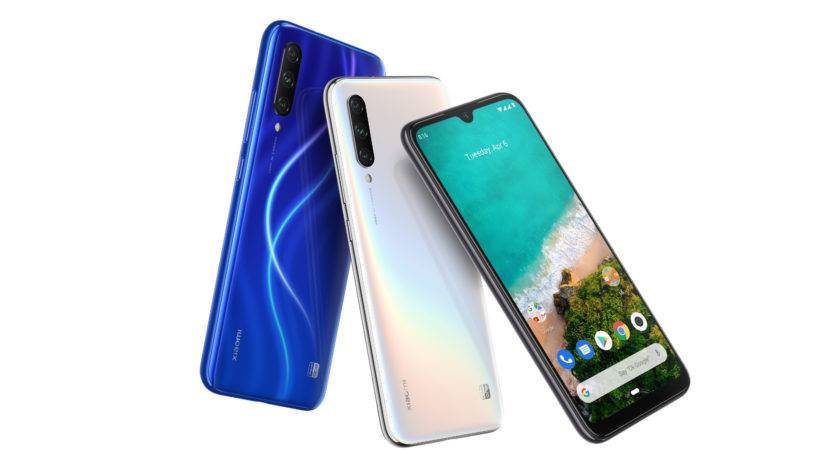 Xiaomi lanza nuevo MI A3 con triple cámara y Android Stock