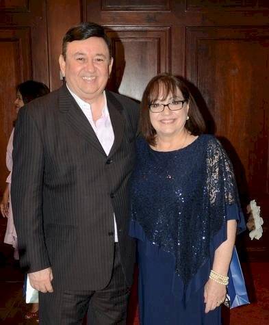 Candy Román y J. R. Román.