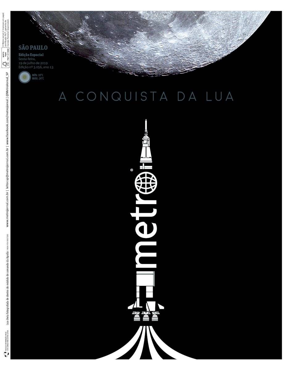 Metro na Lua capa
