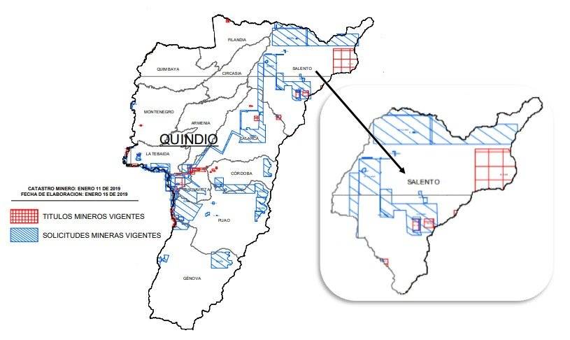 Mapa minero