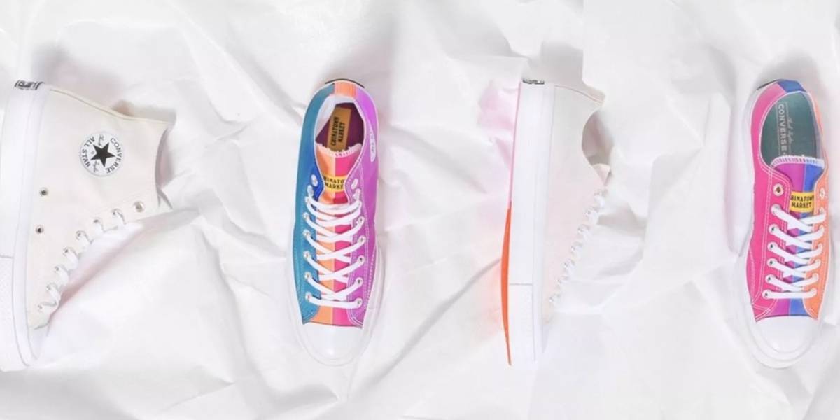 Converse lanzó unas zapatillas que cambian de color cuando las pones al sol