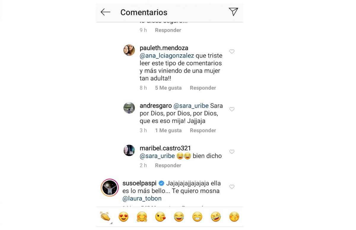Broma Lokillo a Laura Tobón