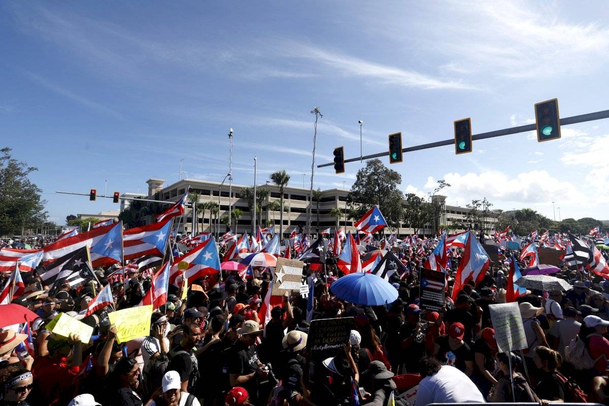 Protestas en Puerto Rico