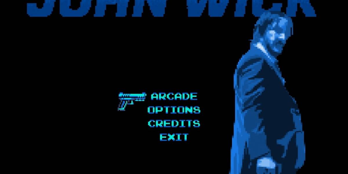 El juego en 8 bits de John Wick es como Contra en esteroides