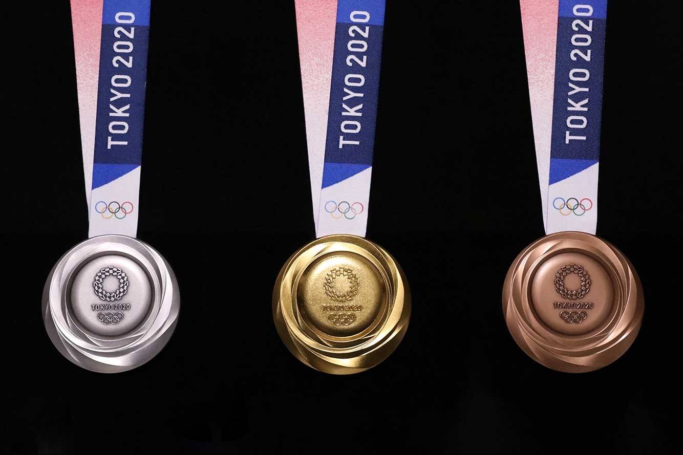 Revelan finalmente las medallas olímpicas de Tokio 2020 Revelan finalmente las medallas olímpicas de Tokio 2020