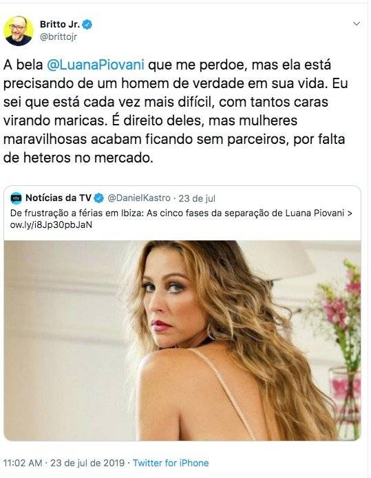 Luana Piovani Britto Jr