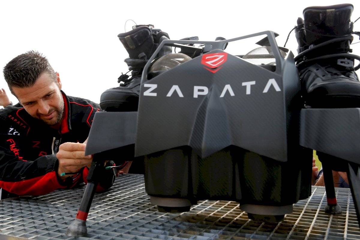 Franky Zapata prancha voadora