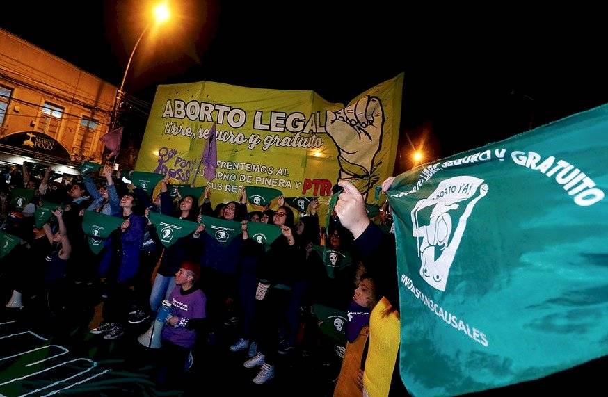 Marcha en Valparaíso