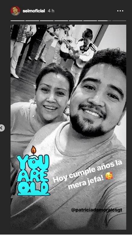 Seim hijo de Jimmy Morales