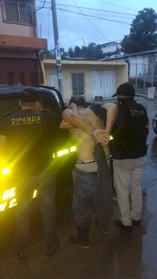 capturan a pandillero Selvin Castillo, el Cripper, en Santa Rosa