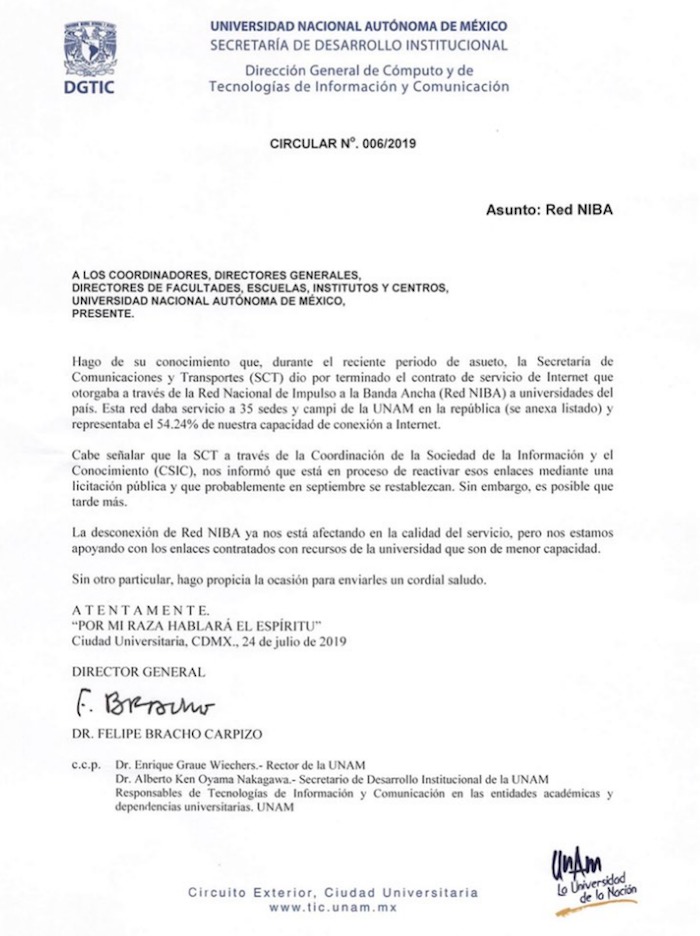 UNAM Internet UNAM Internet