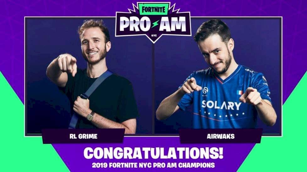 Los ganadores de Fortnite ProAM