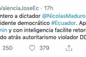Canciller José Valencia