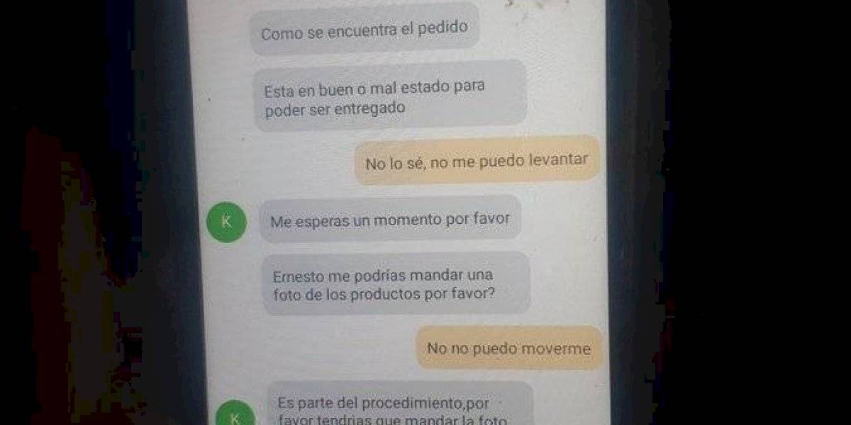 Polémica en Argentina por accidente de repartidor de Glovo: Empresa le preguntó cómo estaba el pedido
