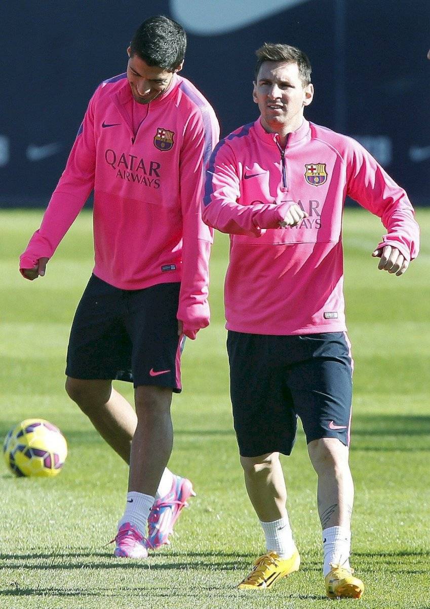 Messi y Suarez