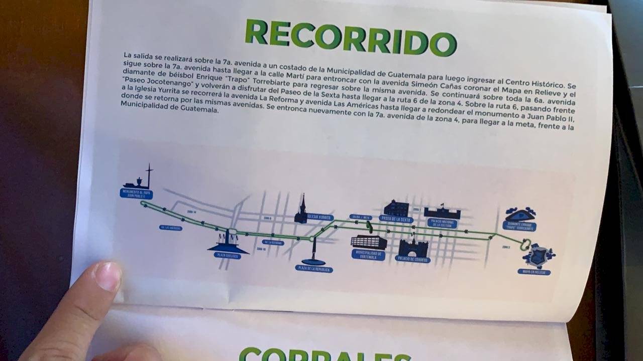 Recorrrido de la 21K