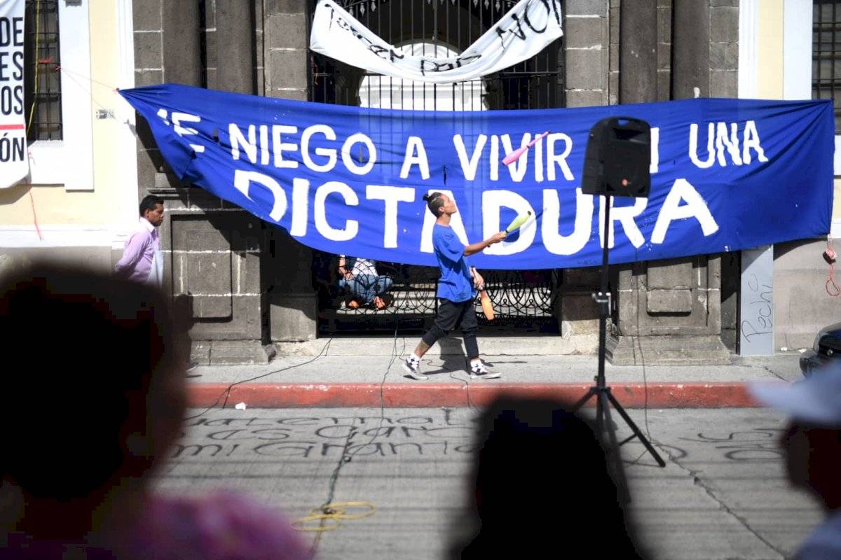 Manifestación Usac