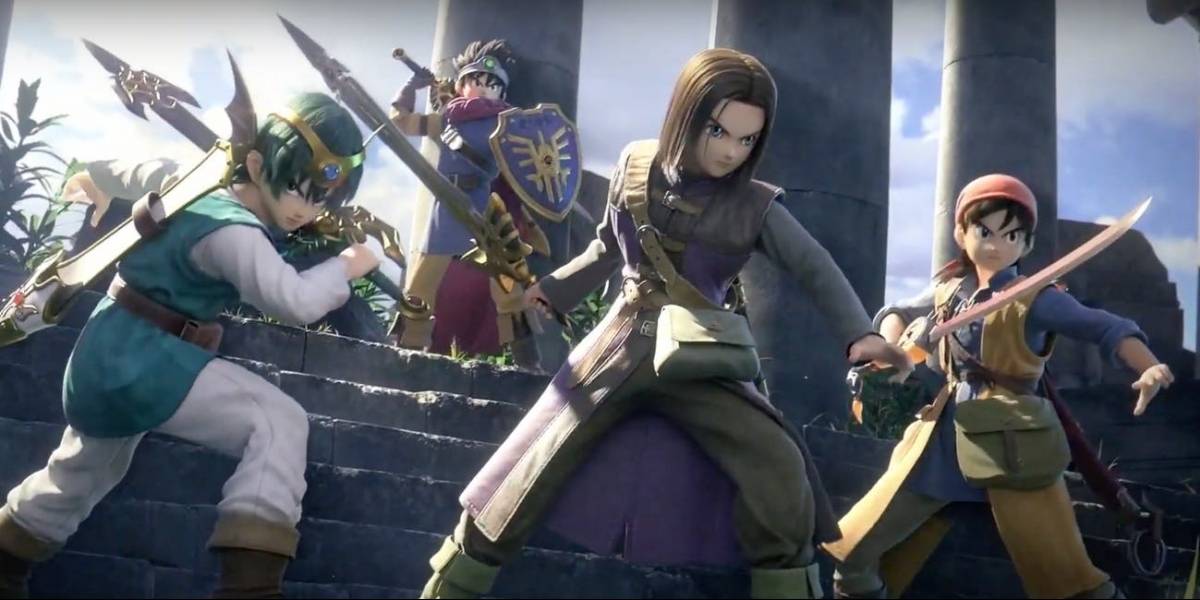 ¡Sorpresa! The Hero de Dragon Quest se une hoy a Super Smash Bros. Ultimate