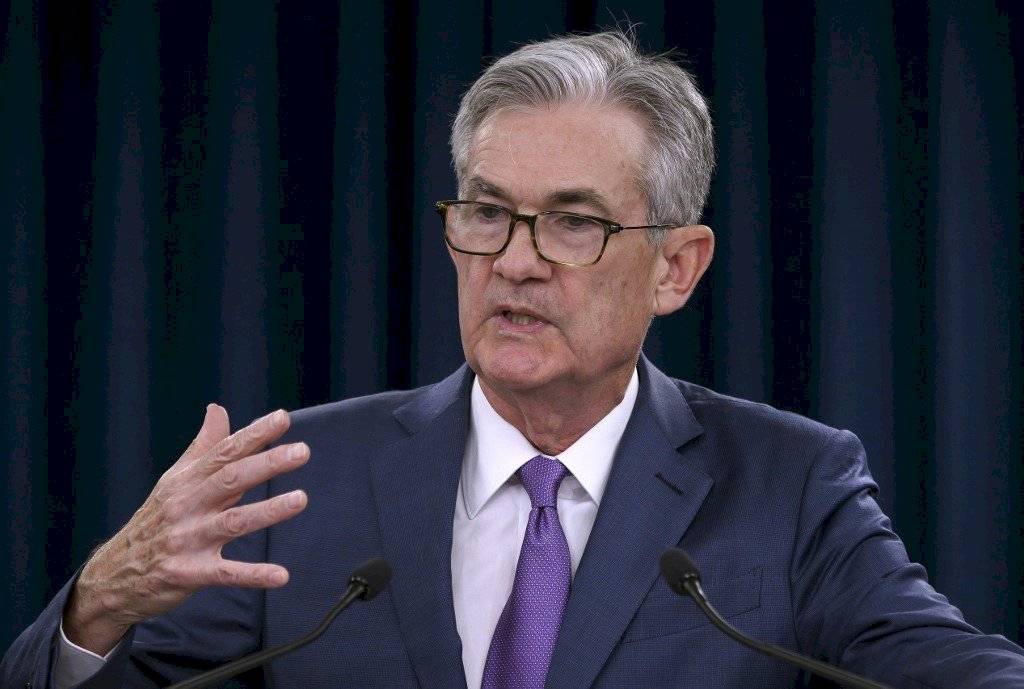 Jerome Powell, presidente de la Fed