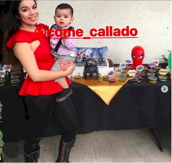 Lizbeth RodrÃ­guez y su hijo