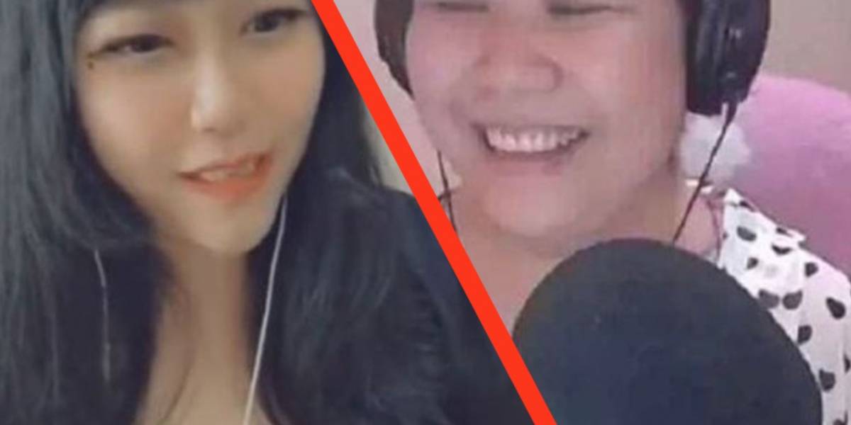 Durante un streaming se revela la verdad de esta chica en China