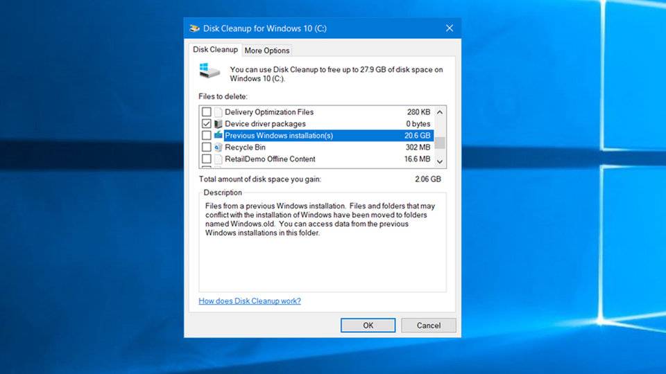 Cómo borrar la carpeta Windows.old y liberar más de 20GB de tu PC Cómo borrar la carpeta Windows.old y liberar más de 20GB de tu PC