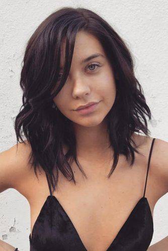 Corte en capas para cabello mediano Corte en capas para cabello mediano