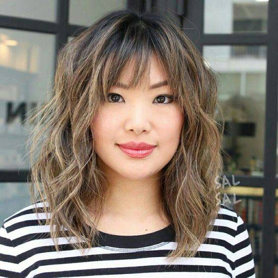 Corte en capas para cabello mediano Corte en capas para cabello mediano