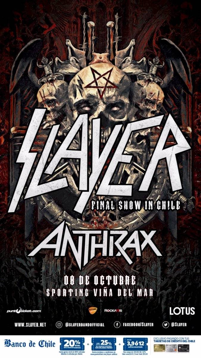 Slayer y Anthrax