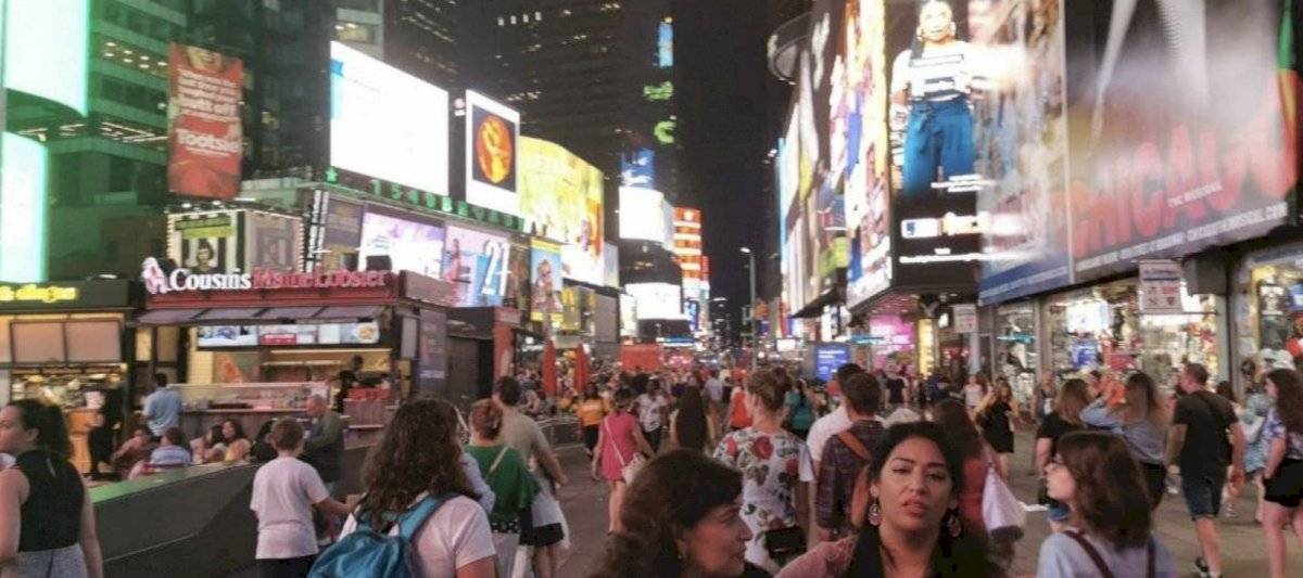 Pánico en TIme Square