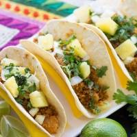 Receta: Cómo hacer tacos al pastor con carne molida de cerdo