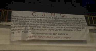 CJNG manta Uruapan