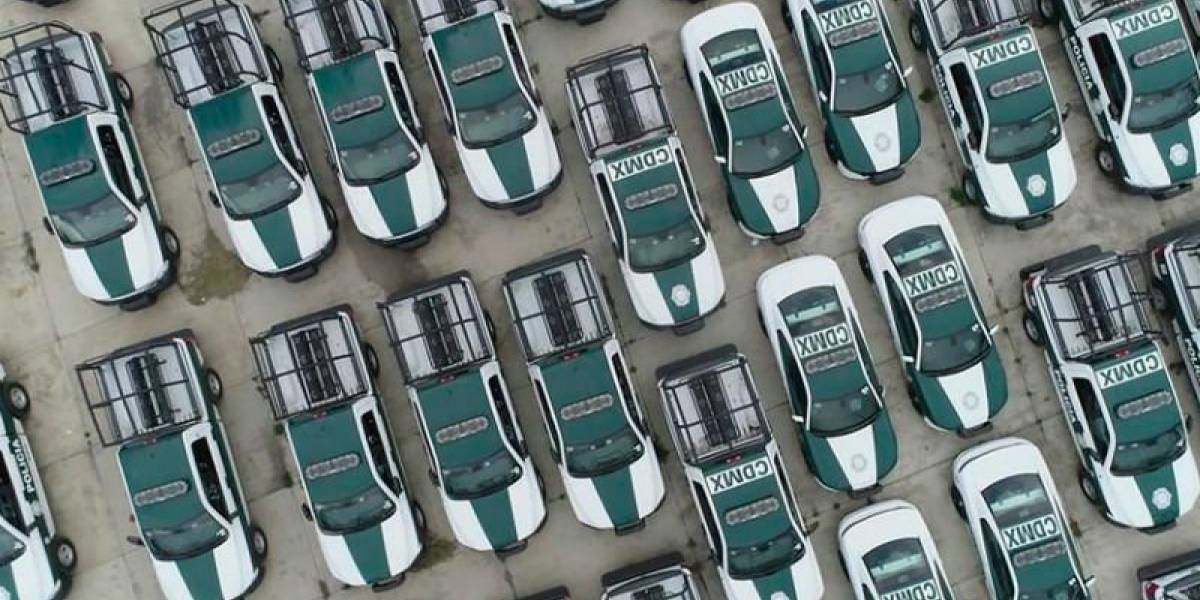 Las patrullas en la CDMX tienen tecnología de detección de rostro y de vehículos robados