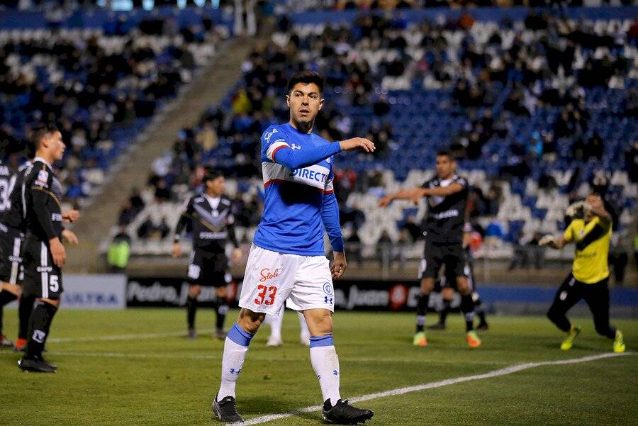 El Gato Silva tuvo su reestreno en la UC jugando como central ante Santiago Morning / Foto: Photosport