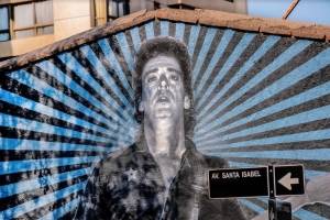 Mural en honor a Gustavo Cerati