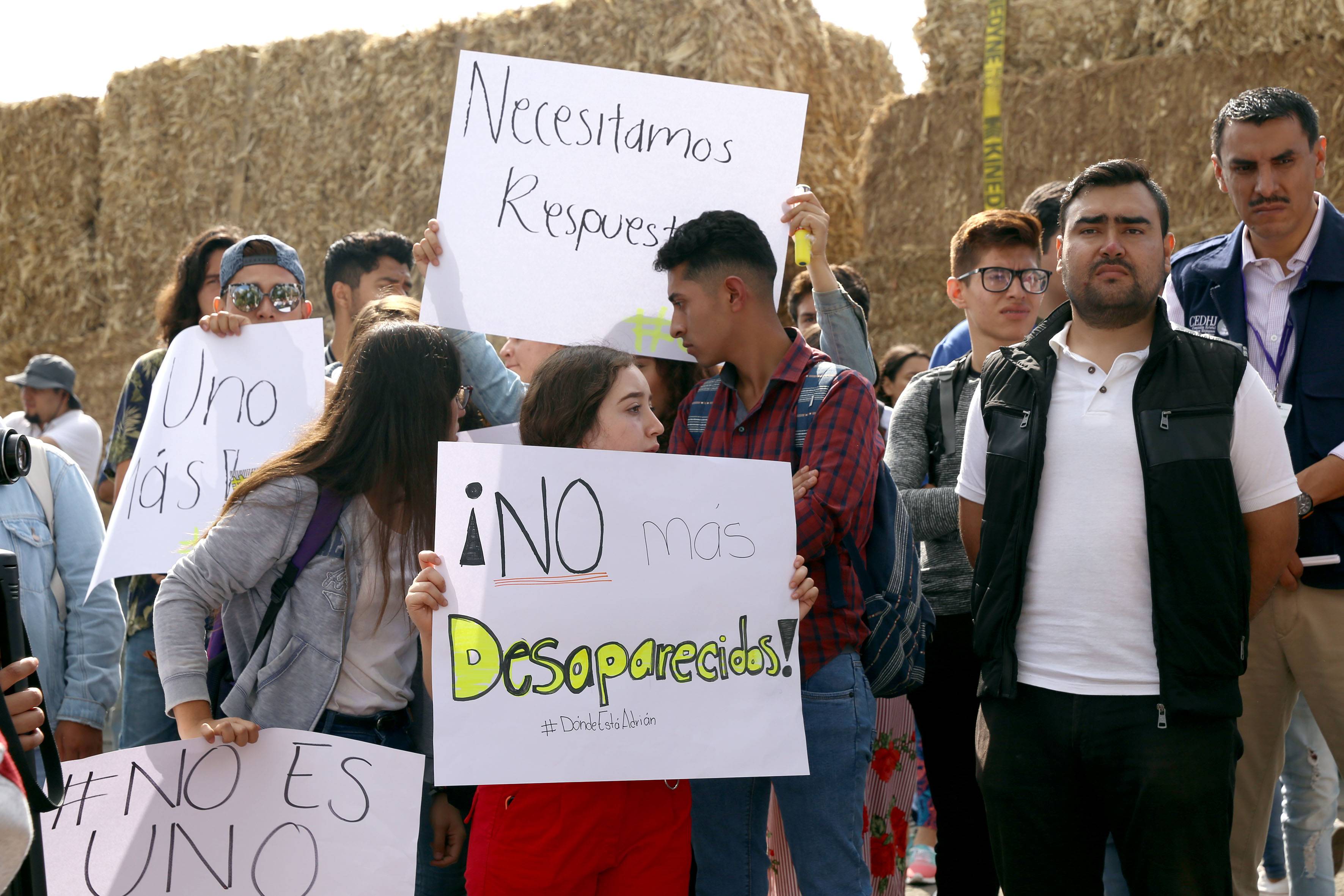 Protesta en Ocotlán por desaparición de estudiante en Los Altos de Jalisco