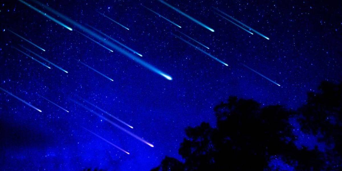Así es como se vio una de las lluvia de estrellas "perseidas" en toda su gloria