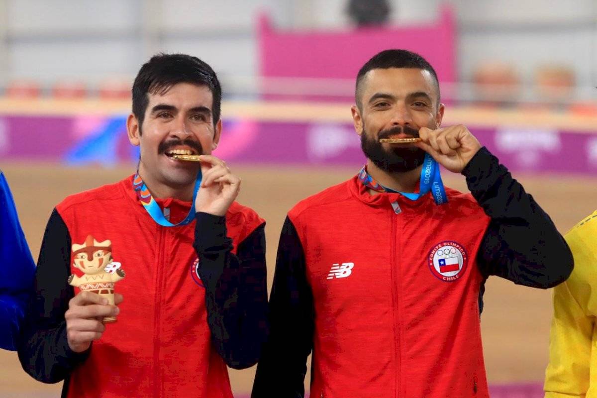 Peñaloza y Cabrera fueron de oro en el madison.