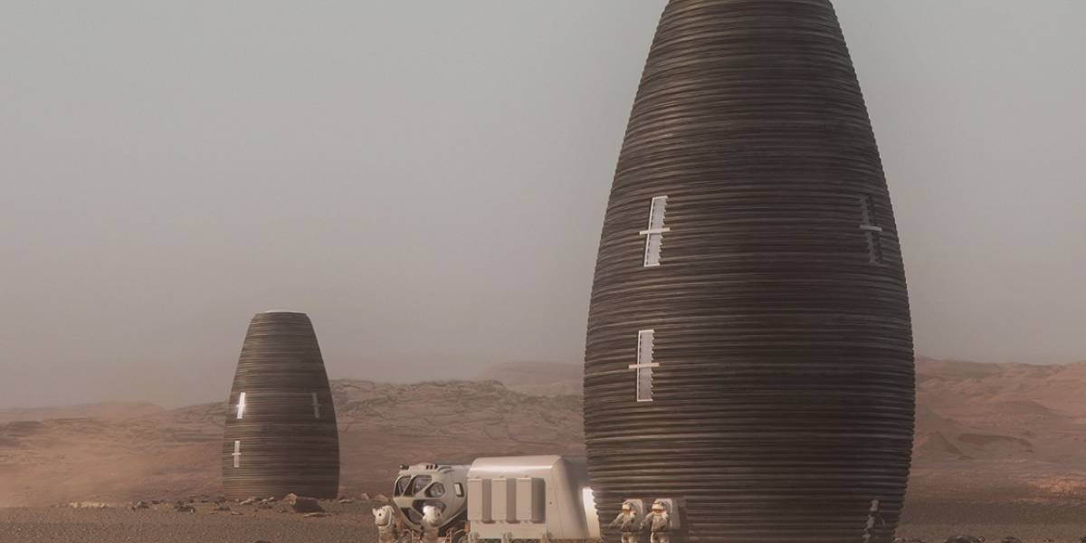 ¿Las primeras casas de Marte? Esta compañía ya tiene el diseño para habitar el planeta rojo