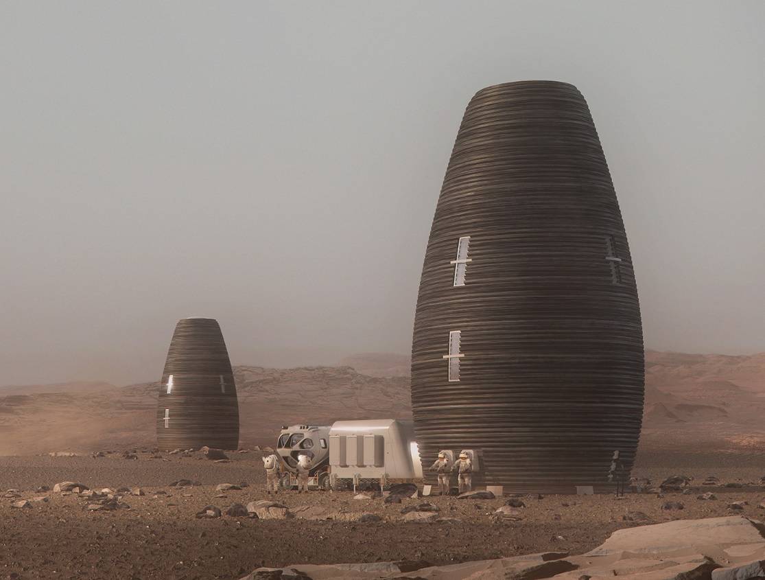 La NASA hace público el "mapa del hielo" de Marte