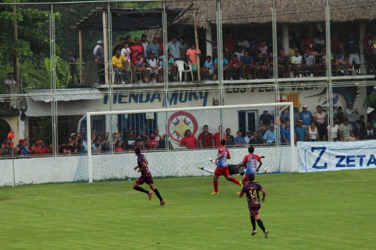 Othoniel Arce, anotador del gol del empate