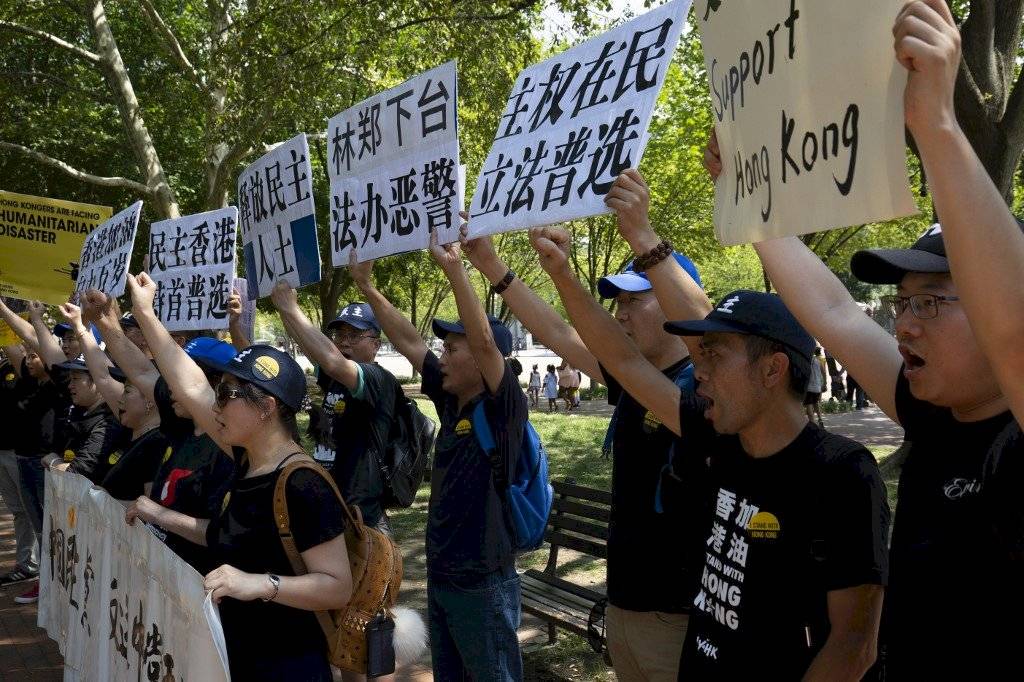 Protestas en Hong Kong