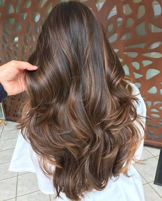 babylights en cabello oscuro