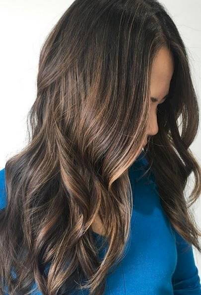 babylights en cabello oscuro