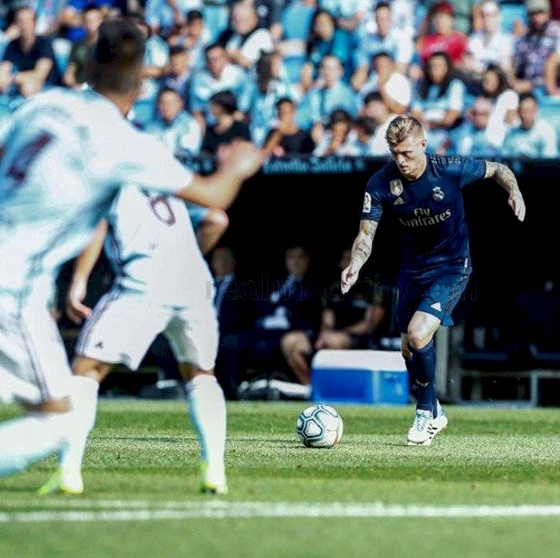 Toni Kroos y su golazo al Celta de Vigo
