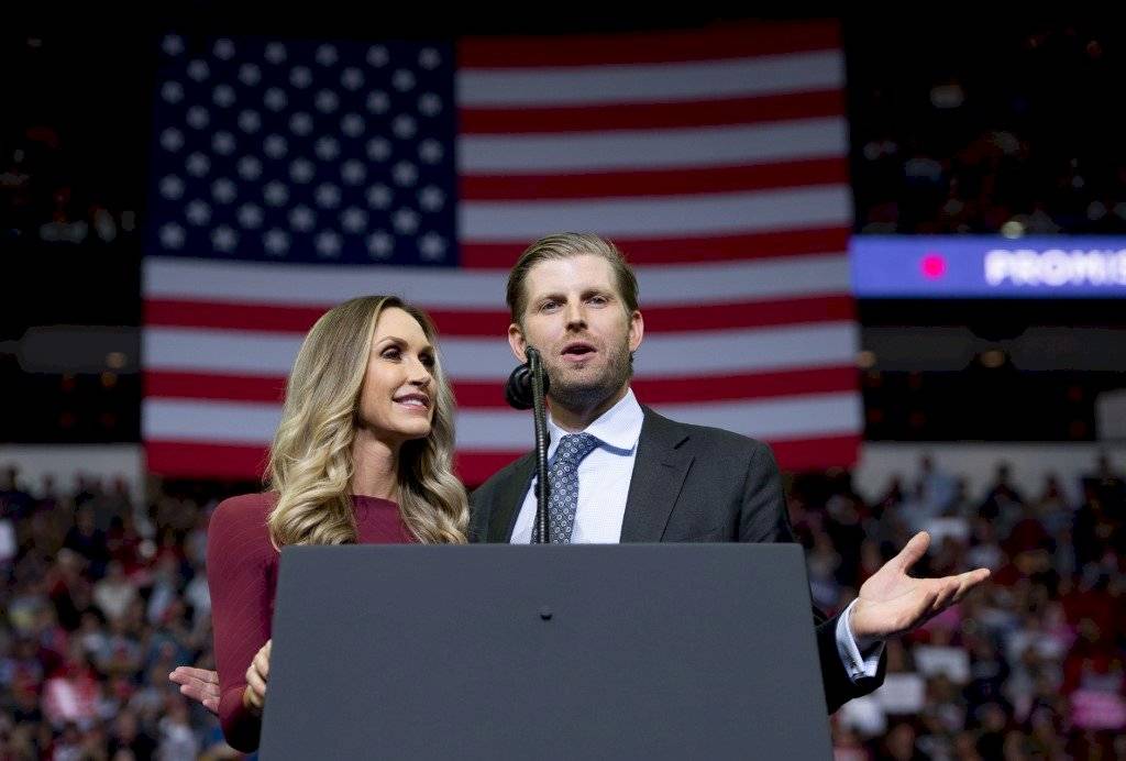 Lara y Eric Trump
